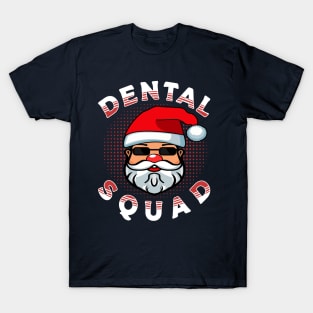 Christmas Dental Squad Santa Claus T-Shirt